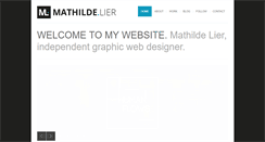 Desktop Screenshot of mathildelier.com